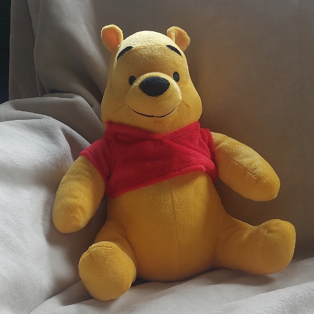 Yellow Plush Toy with Red Shirt